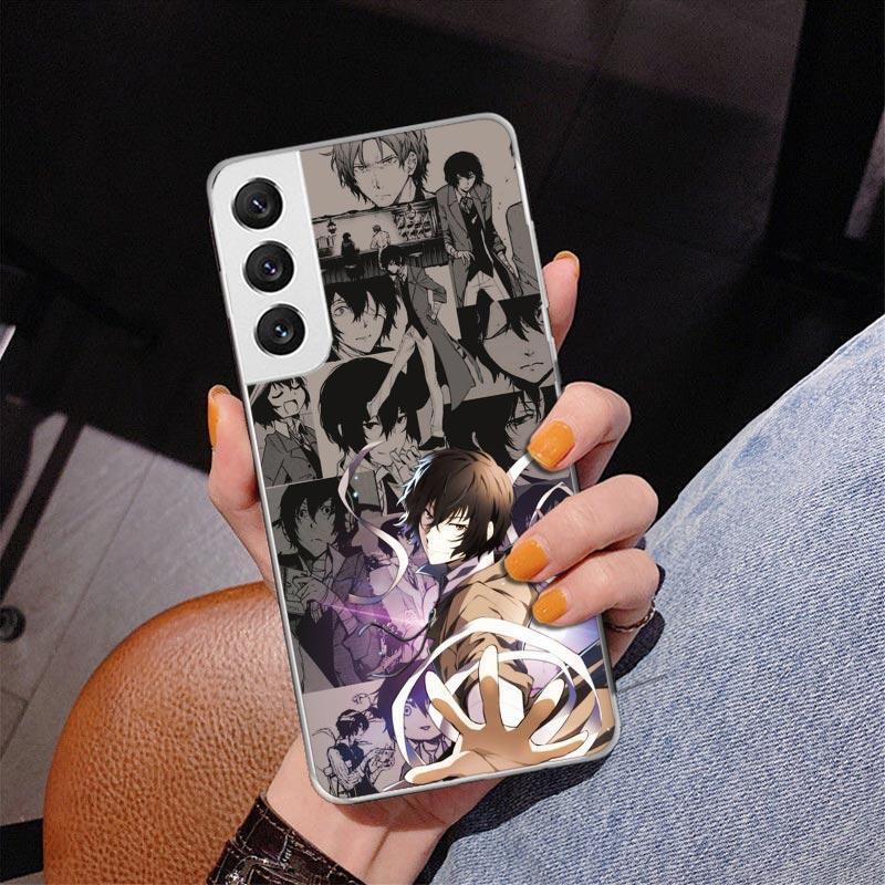 Bungo Stray Dogs Manga Phone Case For Samsung Galaxy S24 S25 Edge S26 Ultra S23 S22 S21 Plus S20 FE + Personalized Print Cover G