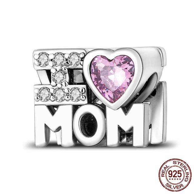 The New Pendant Beaded Charms Fit Bracelet 925 Sterling Silver Women DIY Fine Jewelry