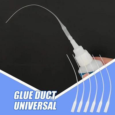 100 шт. Клеевые микронаконечники, пластиковые наконечники для бутылок с клеем, удлинитель для клея, точный аппликатор, насадка для капельной трубки для ремесленной лаборатории