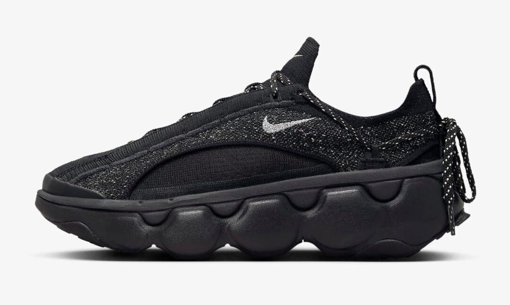 FD2149-004 Женские Nike Flyknit Bloom Черный Металлический Серебристый (Женский)