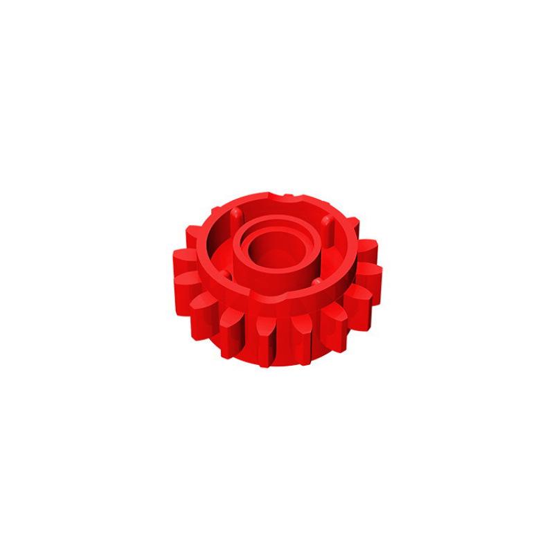 50G MOC 18946 Small Particle Educational Building Blocks: 16-Tooth Gearbox Gear Loose Spare Parts