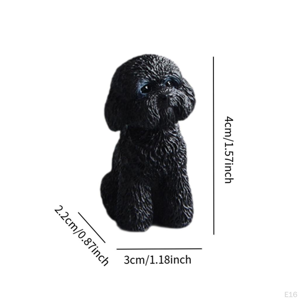 Фигурка собаки для украшения салона автомобиля Бонсай Микро Ландшафт Офис