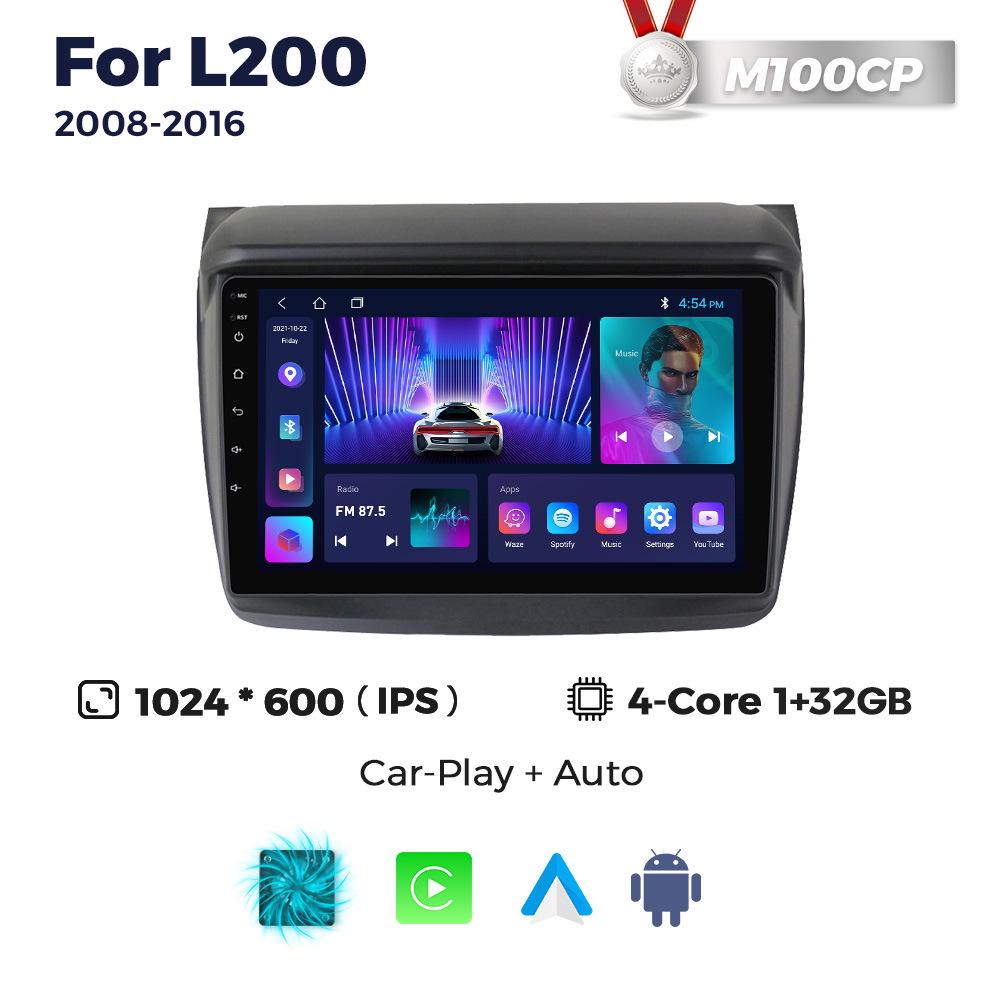 Основная плата Android-навигации Mitsubishi Pajero Sport/L200 с совместимостью с CarPlay