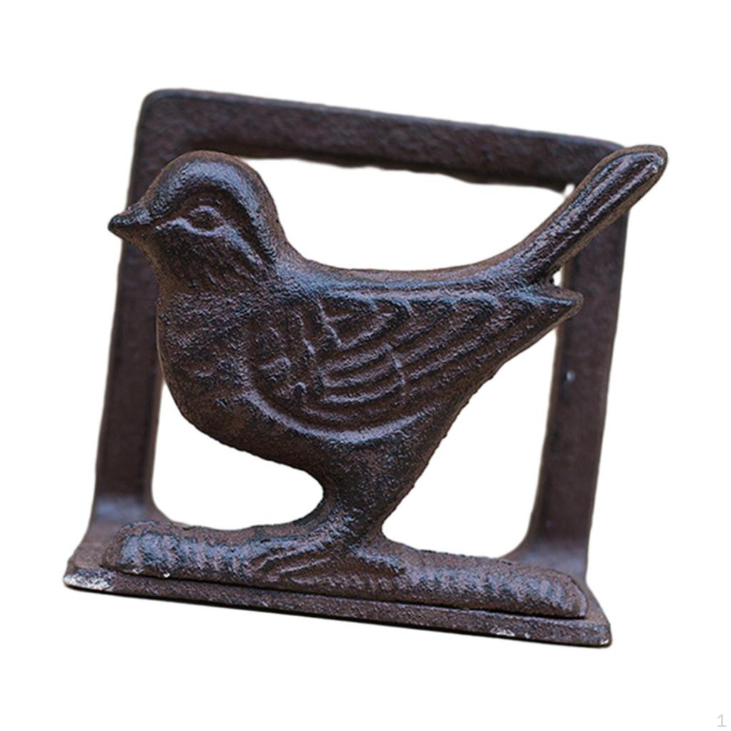 Elegant Napkin Holder for Dining Table - Vintage Iron Design