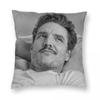 Dreamy Pedro Pascal Square Pillowcase Polyester Linen Velvet Pattern Zip Decorative Throw Pillow Case Bed Cushion Cover