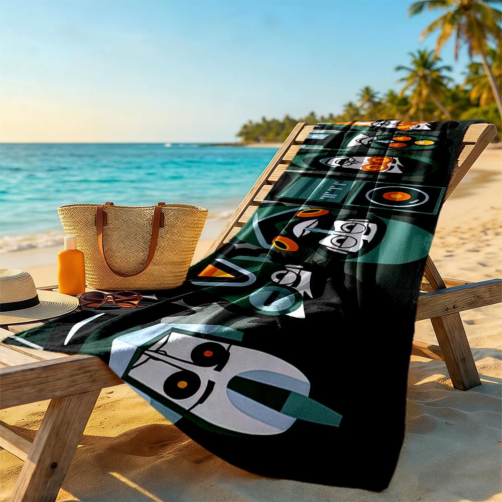Incredibox Beach Towel Quick-Dry Soft Microfiber Comfortable Lightweight Portable for Swimming,Beach,Camping, Travel, Beach Accessories,Gym