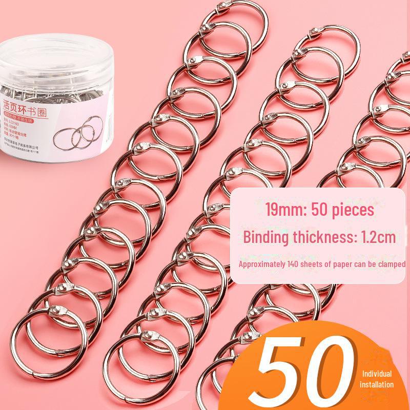 Кольца для переплета из металла цвета розового золота для альбомов своими руками