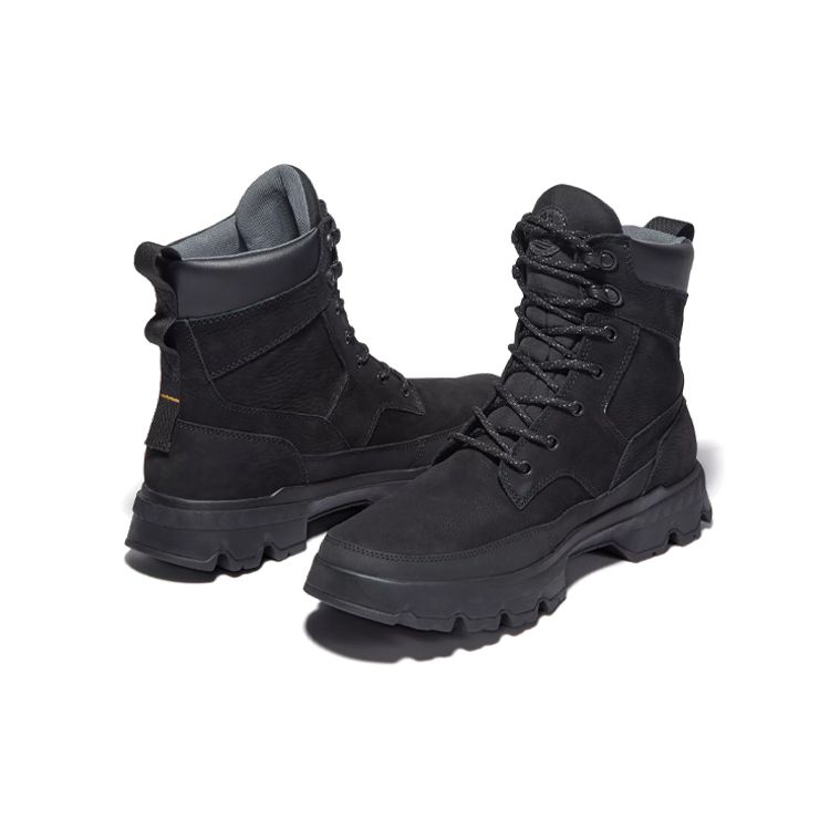 Timberland Легкие удобные короткие водонепроницаемые ботинки Martin для отдыха на открытом воздухе, мужские ботинки черного и серого цвета A44SS015