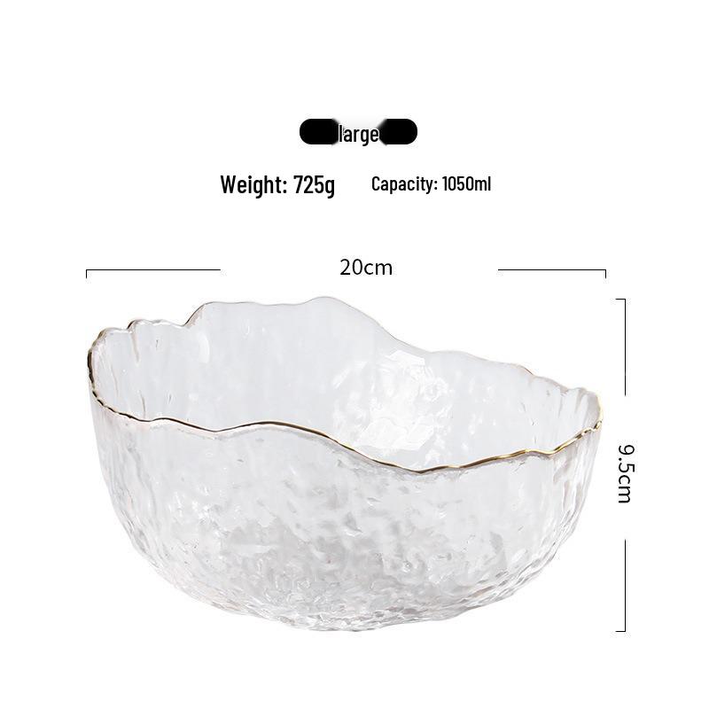 Роскошная стеклянная фруктовница - Элегантный декор для кофейного столика с функциональностью салатника