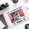 Dog Grandparents Gifts 4x6 Picture Frame, Pet Photo Frame, Dog Grandma Grandpa Lovers Owner Gifts for Women Men, Pet Lover Gift Wooden Picture Frames