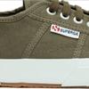 Superga 2750 Стираный хлопок Зеленый Шервуд S8125cwakr