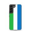 Coque Téléphone - Samsung - Galaxy S22 - Drapeau Sierra Leone - Souple - Multicolore