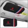 1pc Glasses Case Storage Clip Organizer For Peugeot lion 206 307 308 3008 207 208 407 508 2008 5008 107 Car Hub Cap Accessories