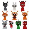 Anime Peripheral Building Block Toy Model, A Toy Gift For Boys - Standing Animals, Animal Series