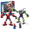 LEGO Super Heroes Marvel Avengers Spider-Man Vs. Green Goblin Mech Suit Battle 76219 Toy Blocks Gift Superhero American Comic Book Boys Ages 7 and Up