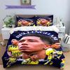 Borussia Dortmund Bellingham Player Collage Bedding Set Bundesliga Football Duvet Cover Soccer Fan Bedroom Home Decor Bedding