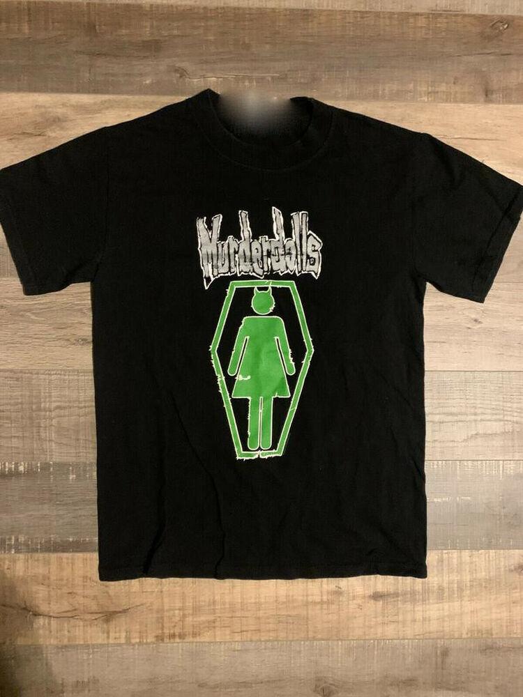 Винтажная рубашка Murderdolls People Hate Me из плотного хлопка, черная, размеры S-234XL, унисекс, J350, унисекс футболка