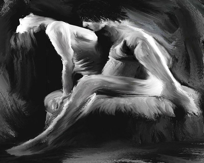 Полный круглый/квадратный 5D DIY Алмазная картина Сексуальная женщина Алмазная вышивка Стразы Абстрактное искусство Мозаика Картина