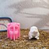 3D Формы для кроликов Литьевые формы Формы для гипса Форма для животных из силикона Формы для эпоксидной смолы Формы для орнаментов Литьевые формы