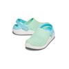 Crocs Literide Повседневные Клоги Детская Обувь Зеленый Синий 205964-3TM