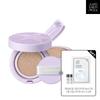Набор-основа для макияжа Holiday Essential Skin Nuder Cushion + Сменный блок + Косметичка-румяна Pu