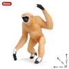 Oenux Simulation Wild Animal Chimpanzee Orangutan Gorilla Tree Sloth Monkey Model Action Figures Garden Miniature Decoration Toy