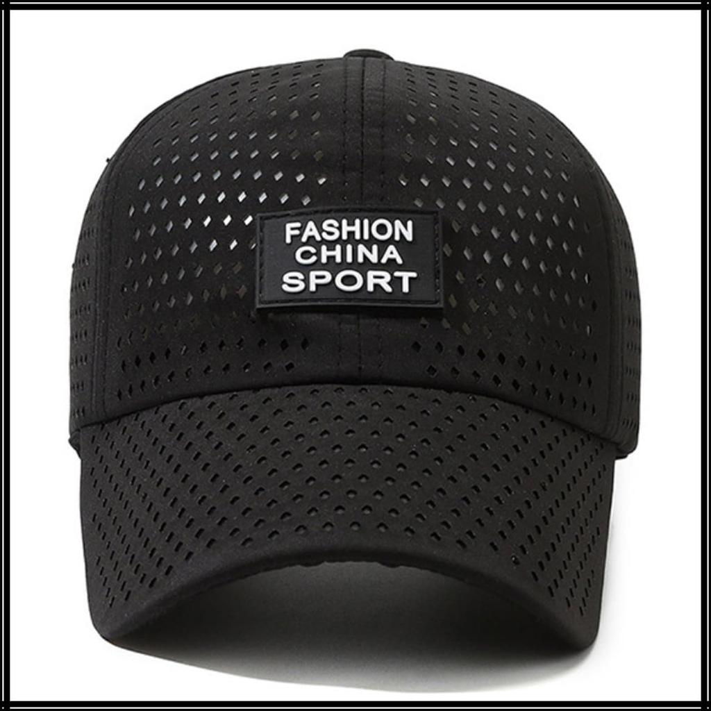 CZA153 [Белый Клык] Кепка, Шляпа, Сетка, Спорт, Логотип, Дышащая, Легкая, Стильная, Мужская, Женская, (белый)