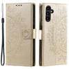 For Samsung Galaxy S24 FE Phone Stand Case Imprinted Totem PU Leather Wallet Phone Cover