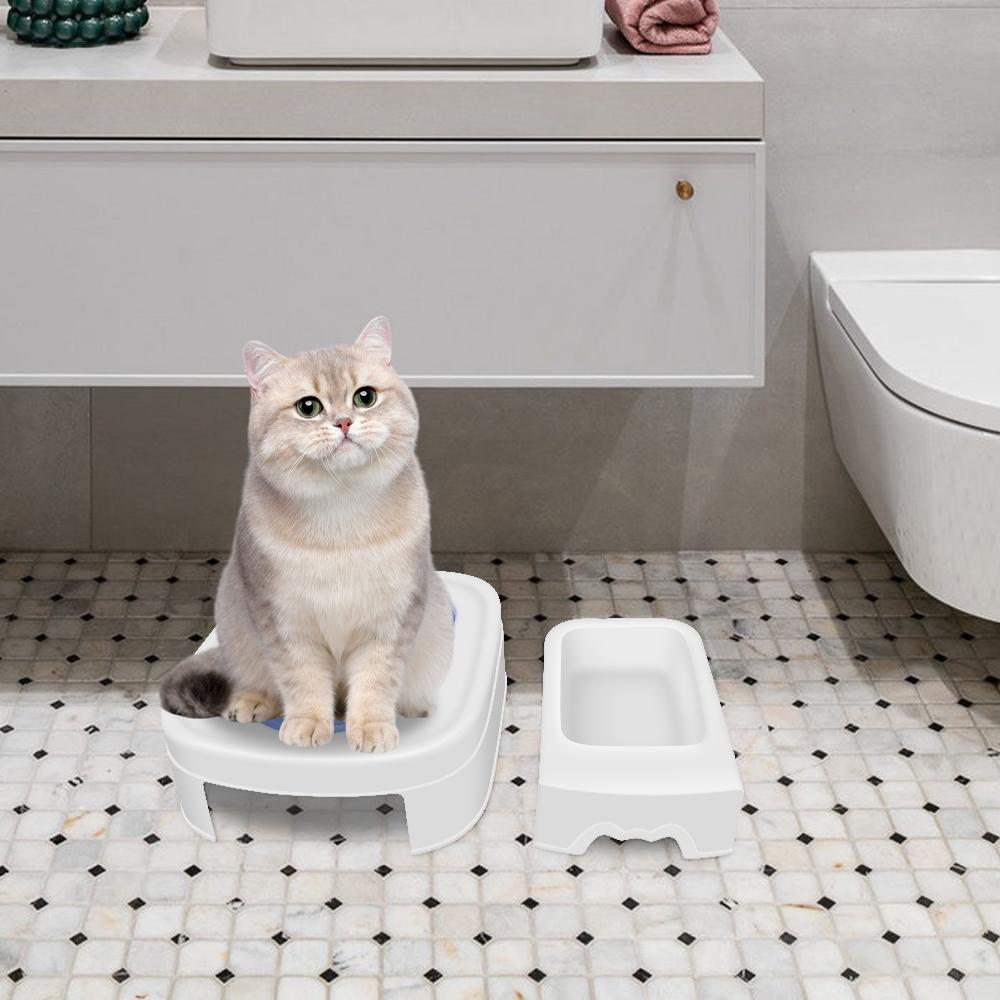 Latest Cat Toilet Third Generation Self Cat Toilet Trainer Convenient Cat Toilet Functional Cat Toilet