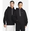 Nike Толстовка с капюшоном Solo Swoosh Fleece M Black White Dx1356 010