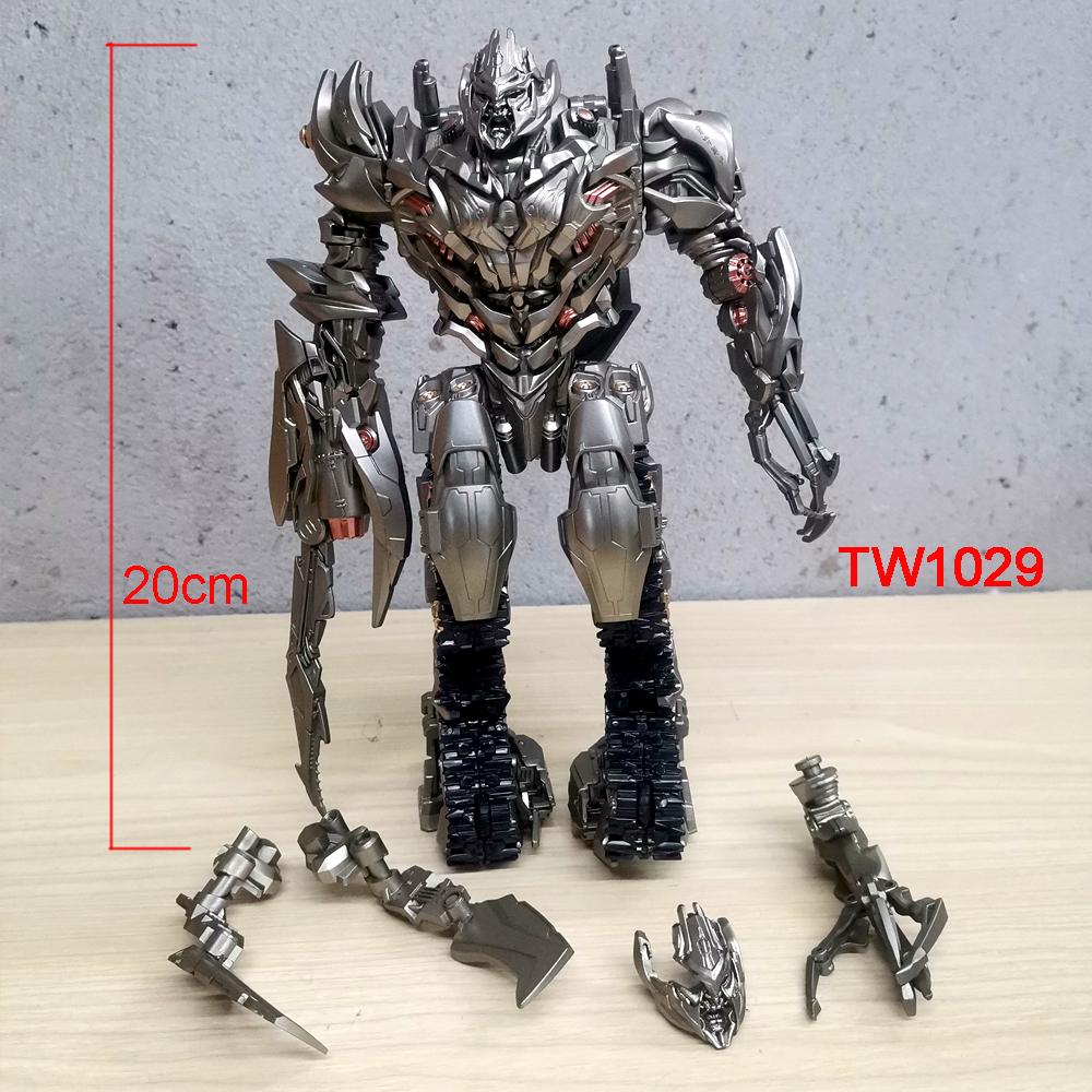 Baiwei Shockwave TW1028 Игрушки-трансформеры Sentinel Prime TW1024 Модель Ironhide TW1026 Робот Bumblebe TW1025 Фигурка TW1030