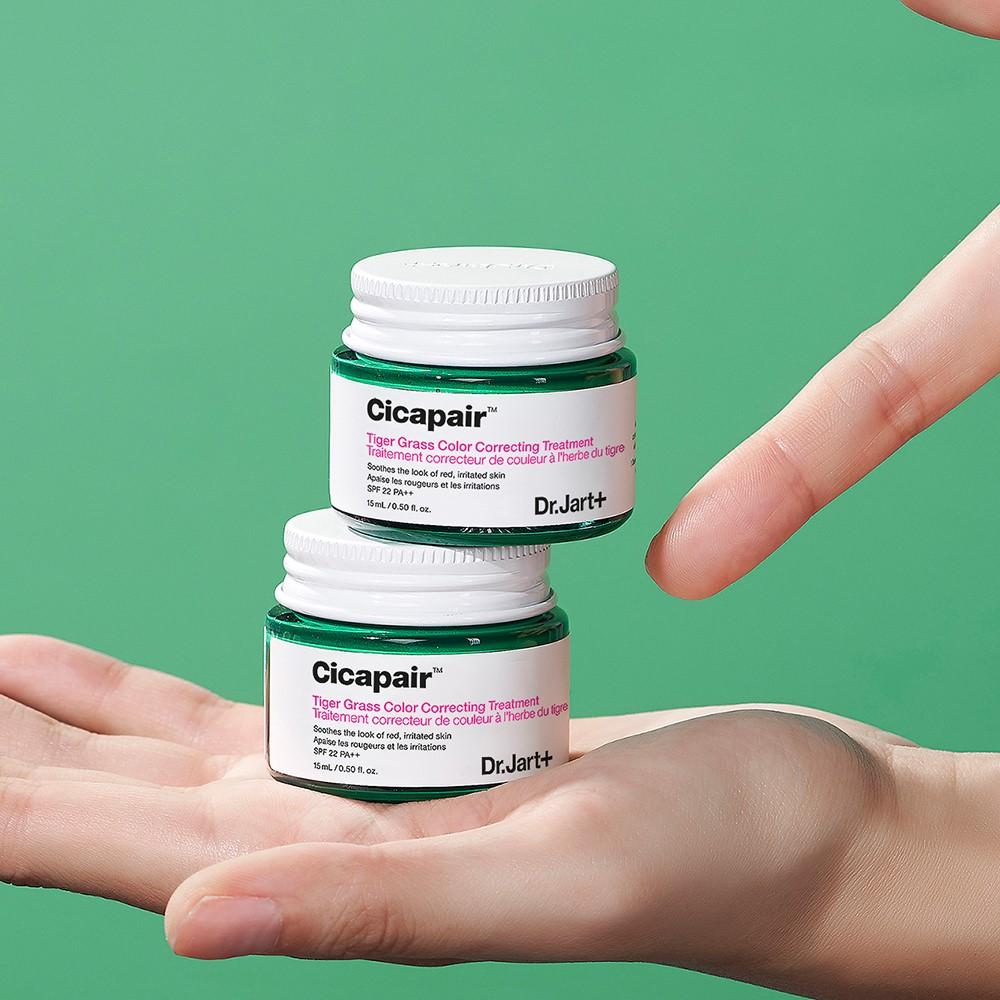 [Корейский Зеленый Крем-Камуфляж] Cicapair Тигровая Трава Корректирующее Средство SPF 22 PA++ 50 мл