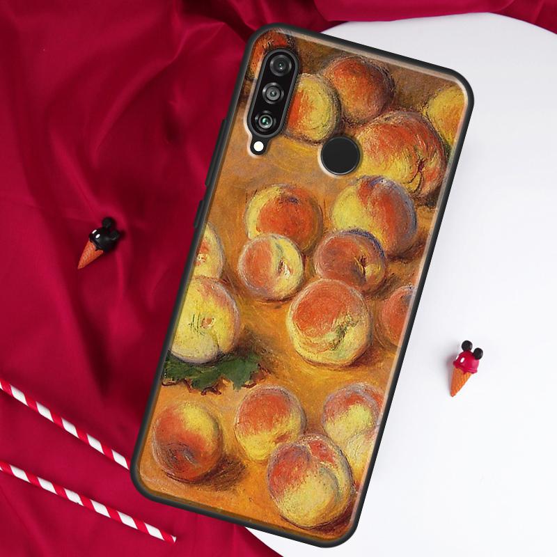 Pink Peaches Aesthetic For Huawei Nova 12i 11i 8i 12s 9 10 SE Y90 Y60 Y70 Y72 Y61 Y91 P20 P40 P30 Lite P60 Pro Case