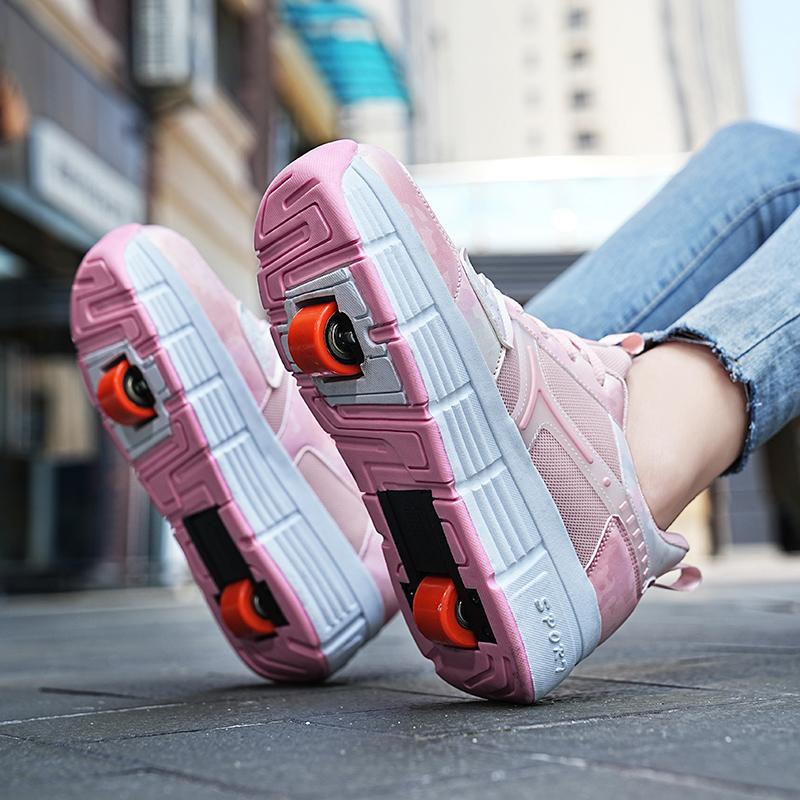 Детская модная обувь Rampage с шкивом, обувь для папы, спортивная обувь, обувь для досок, спортивная детская обувь на открытом воздухе