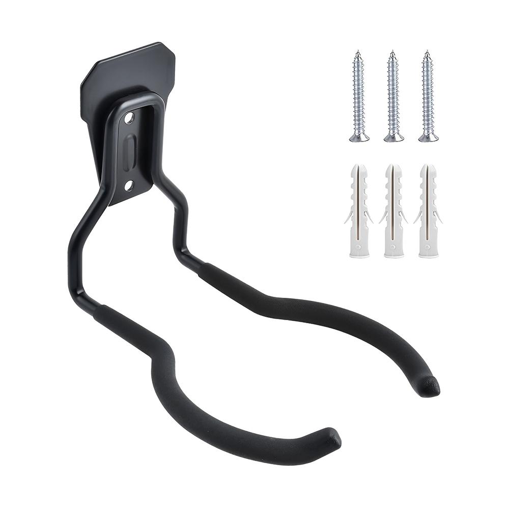 Крючки для гаражных стен, черные, для триммера, для органайзеров и хранения инструментов в гараже