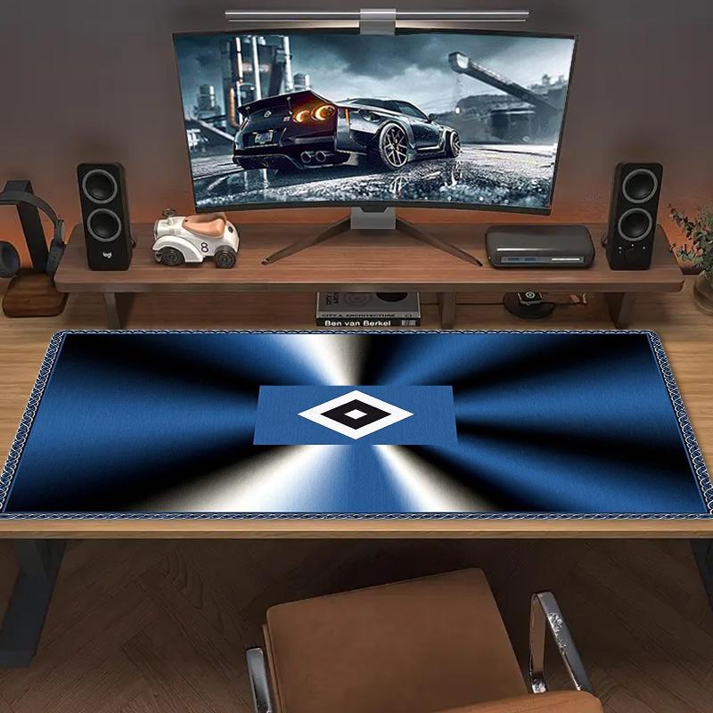 Hamburger Sv Color Mouse Pad Large Gaming Table Cushion Non-slip Laptop Tablet Big Mousepad XXL Mat Mini PC Playmat With Lock edge