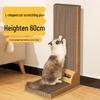 Large L-Shaped Cat Scratch Board - Durable, Non-Shedding, Scratch-Resistant Sofa Protector