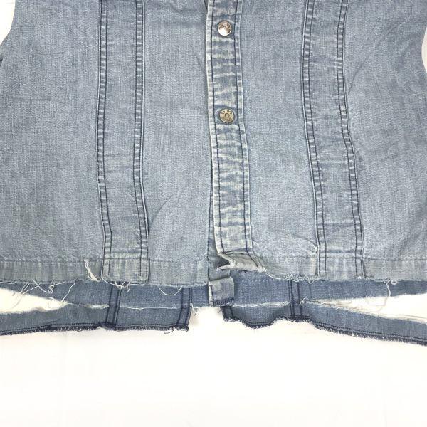 LEE 80s-90s Vintage Tag Made In USA Men’s L Chambray Shirt Soft Denim Jacket(USED)