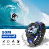 Shuaike 936 Children's Movement 5Atm Waterproof Analog Digital Sports Watch Round Plastic Fashion Watch