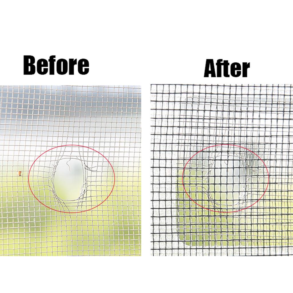 Лента для окон и дверей, водонепроницаемая сетка из стекловолокна, комплект сеток, прочный клей, виниловая заплата для экрана