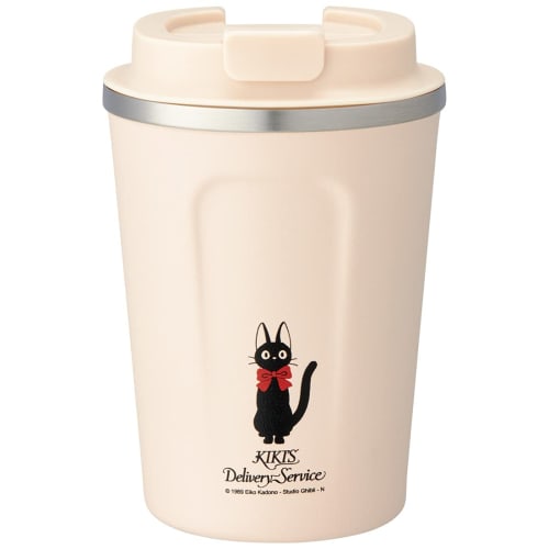Skater Vacuum Insulated Stainless Steel Coffee Tumbler, Small, 350ml, Kiki's Delivery Service, Jiji, Ghibli Design, STBC3F-A