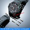 Запасные винты для ремешка Casio GR-B300, Комплект винтов для ремешка часов из нержавеющей стали, Запчасти для ремонта + Инструмент