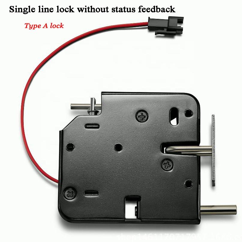 12V OR 24V Mini Cabinet Lock Market Express Delivery Electrical Bolt Locker Drawer Solenoid Lock ElectroMagnetic Lock