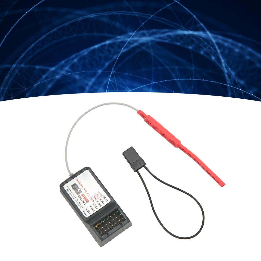 FS R6B 2.4Ghz 6CH RC Receiver for FlySky I6 I10 TH9X FS CT6B FS T6 RC Transmitter Replacement Receiver
