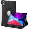 360 Rotating Case - Phonillico - iPad MINI 6 - Black - Multi-positions - Elastic Protection