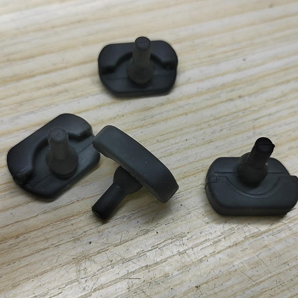 Силиконовые защитные накладки для ножек Силиконовые ножки для аэрофритюрницы Силиконовые запчасти для аэрофритюрницы, защищающие от царапин Идеально подходят для аэрофритюрницы