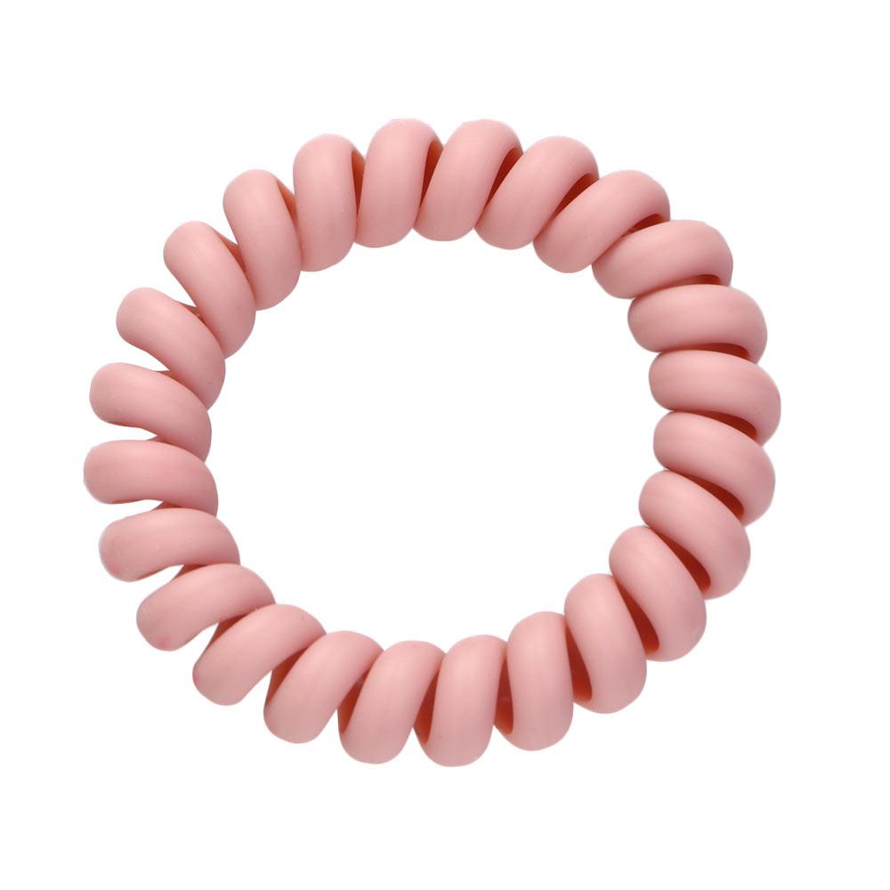 Головные уборы Матовый цвет Большая телефонная проволока Девушка Женщины Веревка для волос Резинки для волос Резинки Повязки на голову