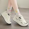 Кроссовки женские летние новые на платформе кроссовки папины женские сетчатые универсальные студенческие увеличивающие рост беговые кроссовки