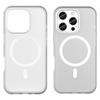 For iPhone 16 Pro Case Compatible with MagSafe TPU+PC Slim Matte Translucent Phone Cover