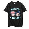 Summer T Shirt Anime Funny Jujutsu Kaisen Besto Friendo Yuji Todo Fashion Tees Short Sleeve Manga T Shirt Round Neck Loose Clothing